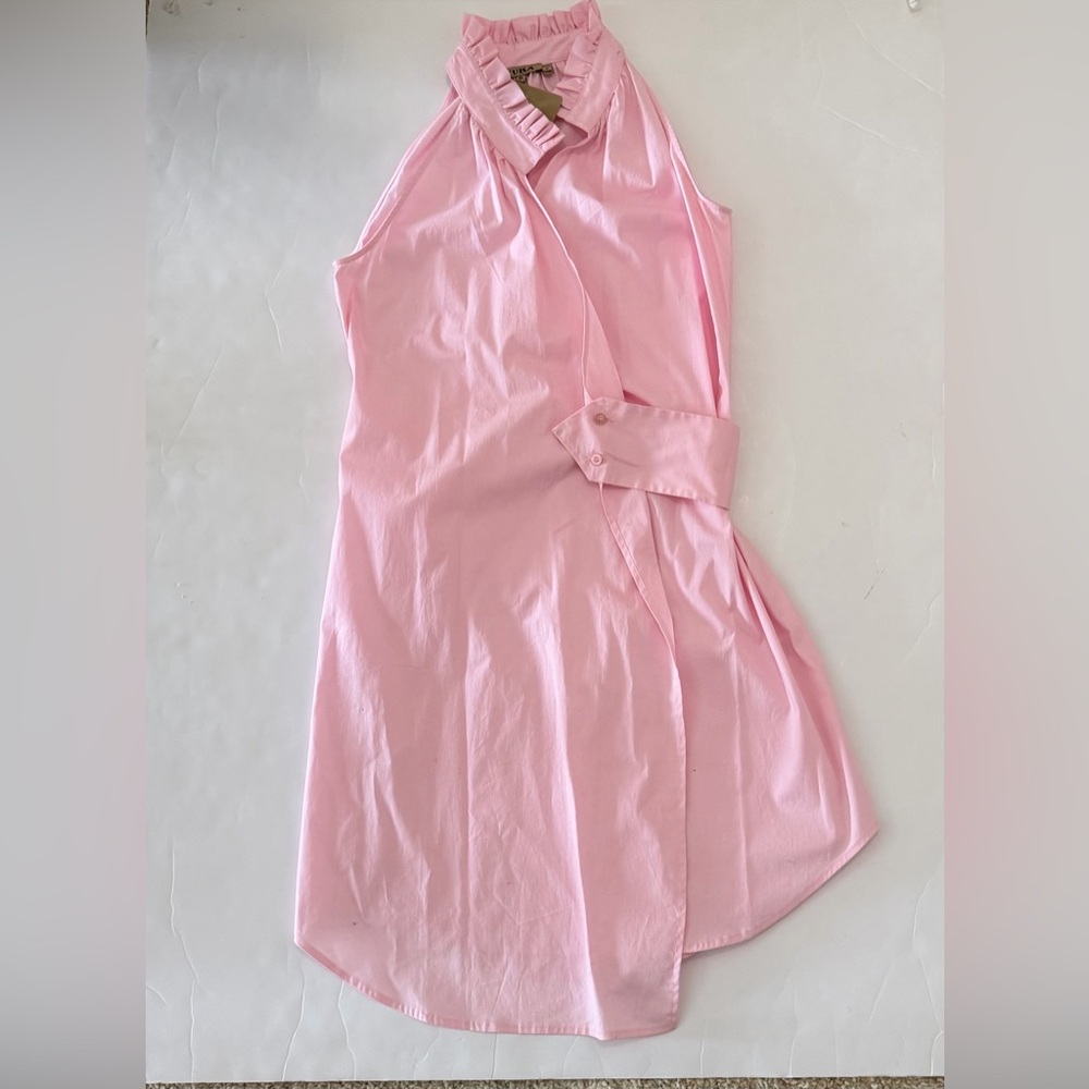 Elegant Pink Sleeveless Blouse
